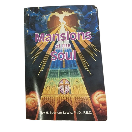 Mansions of the Soul by Spencer Lewis Vintage Paperback Book - A+ Stuff