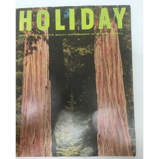 Vintage Holiday Magazine July 1958 Volume 24 No. 1 - A+ Stuff