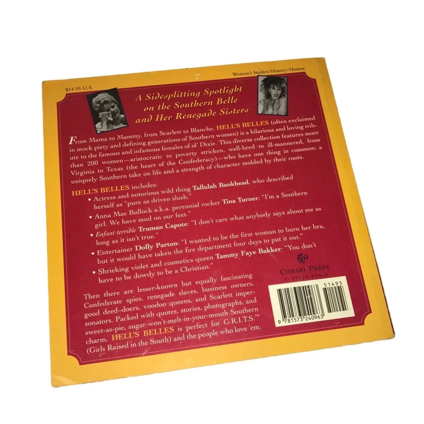 Hell's Belles A Tribute to the Spitfires, Bad Seeds & Steel Magnolias of the New & Old South Book - A+ Stuff
