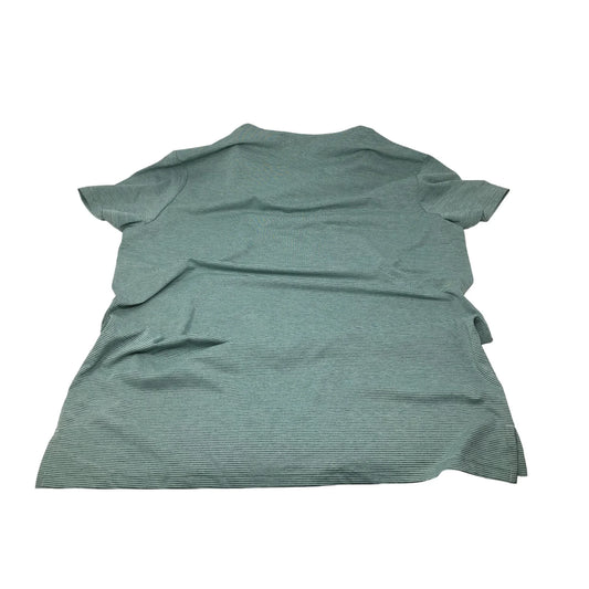 All in Motion Target Unisex Size L Striped Green Collared Shirt - A+ Stuff