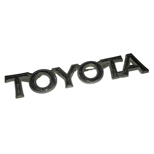 TOYOTA Silver Vehicle Hood Ornament/Auto Patch Emblem - A+ Stuff