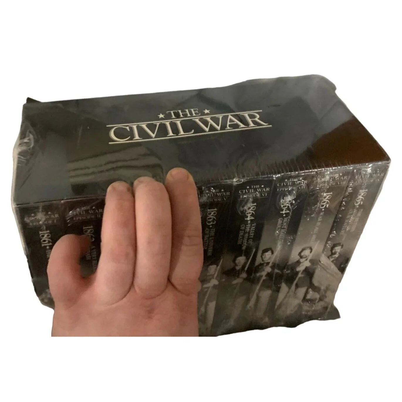 The Civil War 9 VHS Tape Set - Time Life Movies - New & Sealed Boxed Set - 1861-1865 Time Life A+ Stuff