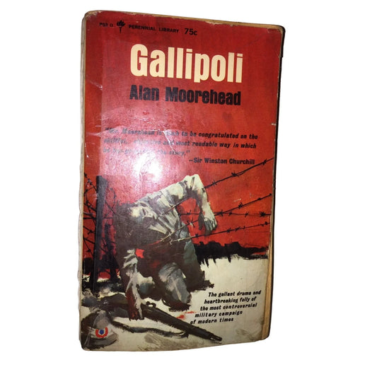 Gallipoli By Alan Moorehead Vintage Copyright 1956 Paperback Book - A+ Stuff