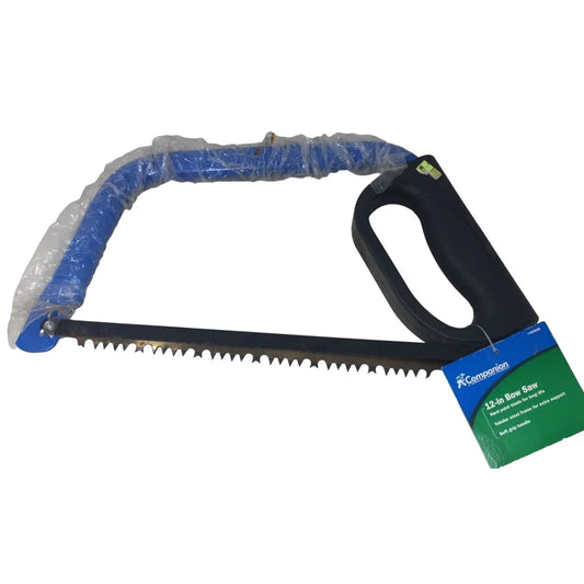 Tubular Steel Framed 12in. Bow Saw w/ Soft Grip Handle (New) A+ Stuff A+ Stuff
