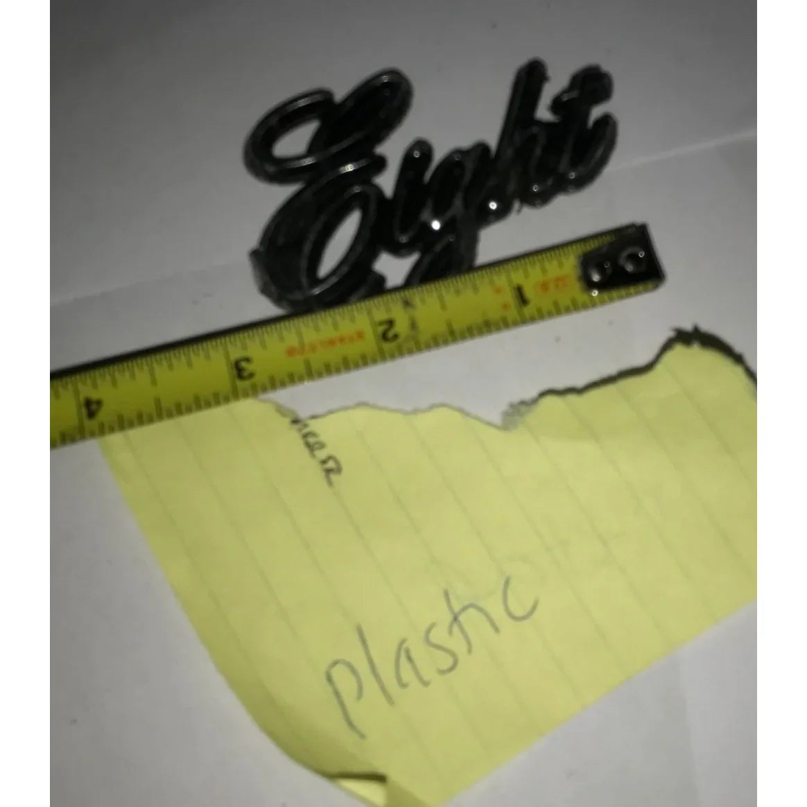Ninety Eight Script Silver Auto Patch Emblem/Hood Ornament - A+ Stuff