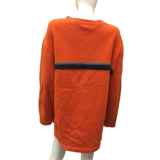 Mens Aeropostale Crewneck/Sweater Size XL Orange with Stripes in the Middle Aeropostale A+ Stuff