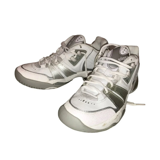 Prince T10 Women's White and Gray Tennis Shoes - A+ Stuff