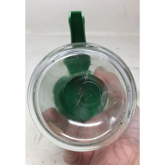 Vintage Ribbed Glass Syrup Dispenser Federal Tool Corp A+ Stuff A+ Stuff