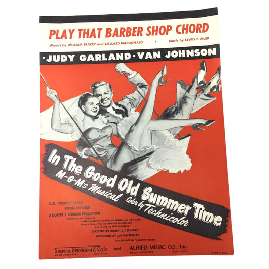 Vintage Sheet Music for the song "Play That Barber Shop Chord" A+ Stuff A+ Stuff SHEET MUSIC