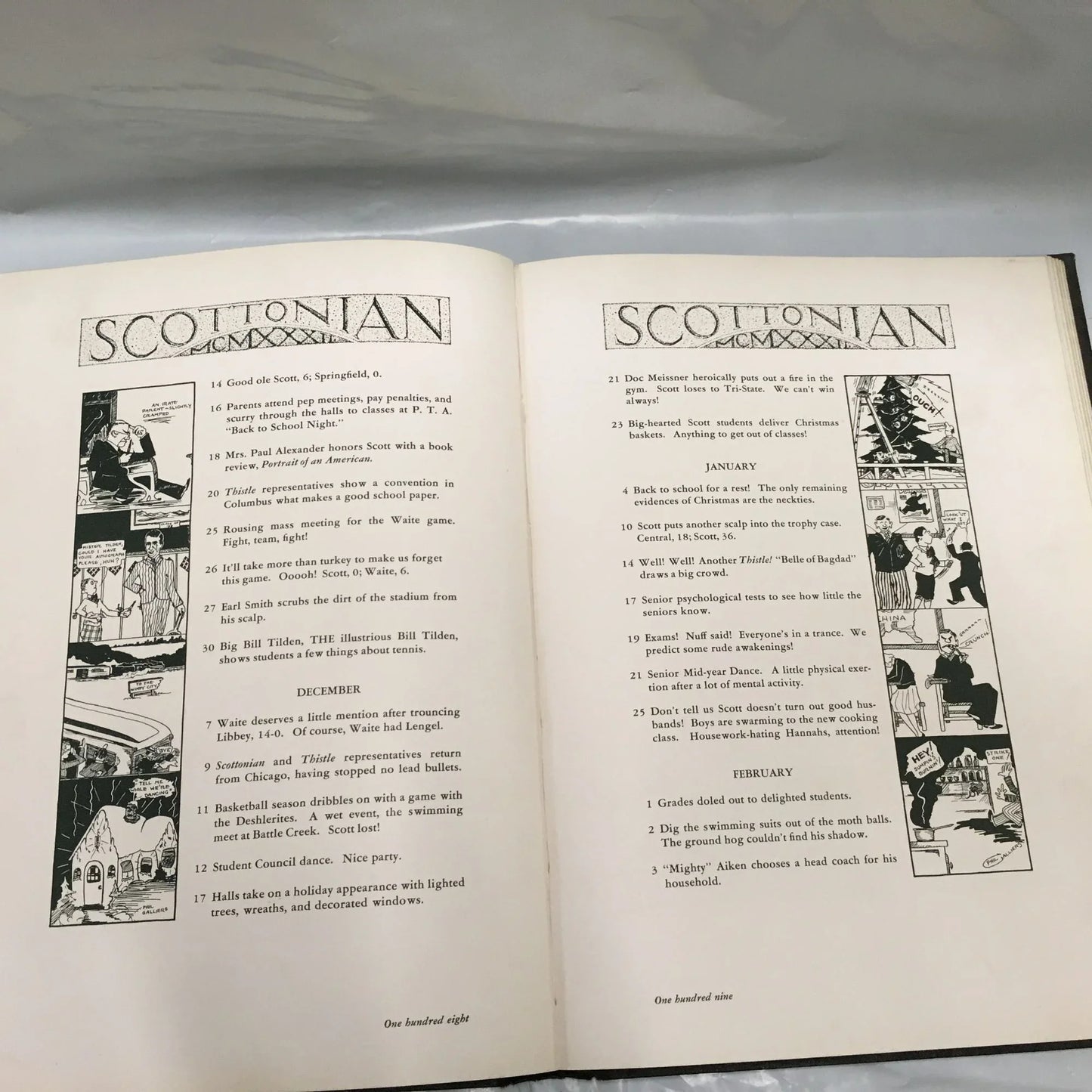Vintage SCOTTONIAN 1932 Volume XIX Jesup W. Scott High School Toledo, OH Yearbook - A+ Stuff