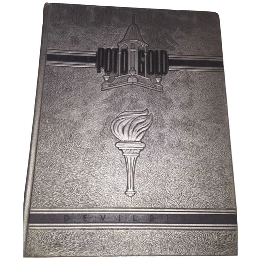 Vintage 1948 Devilbis High School Toledo Ohio Hardcover Yearbook - A+ Stuff