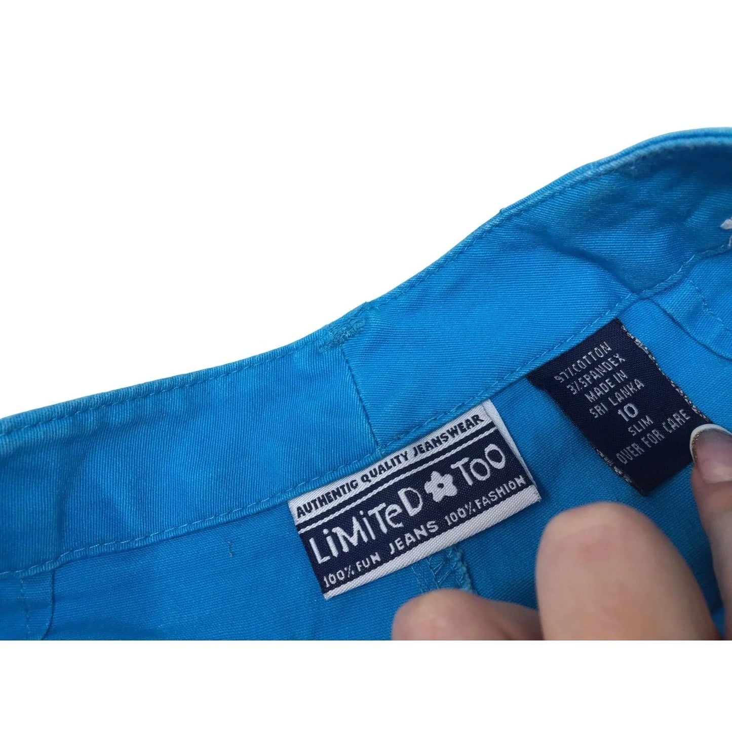 Limited Too Blue Shorts Size 10 Girls Authentic Quality Jeanswear limited too A+ Stuff