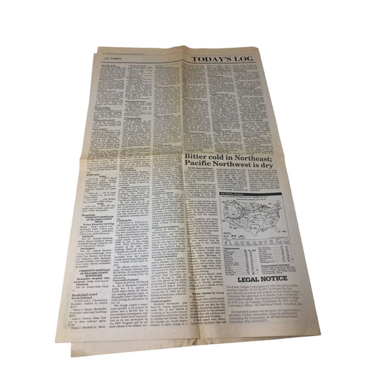 The Bryan Times Vintage Collectible Newspaper - November 25, 1995 - A+ Stuff