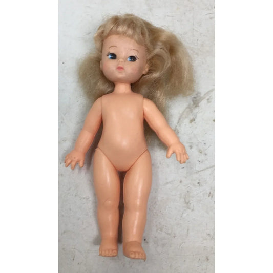 Vintage Unclothed Collectible Doll w/ Bangs & Long Blonde Hair/Blue Eyes A+ Stuff A+ Stuff