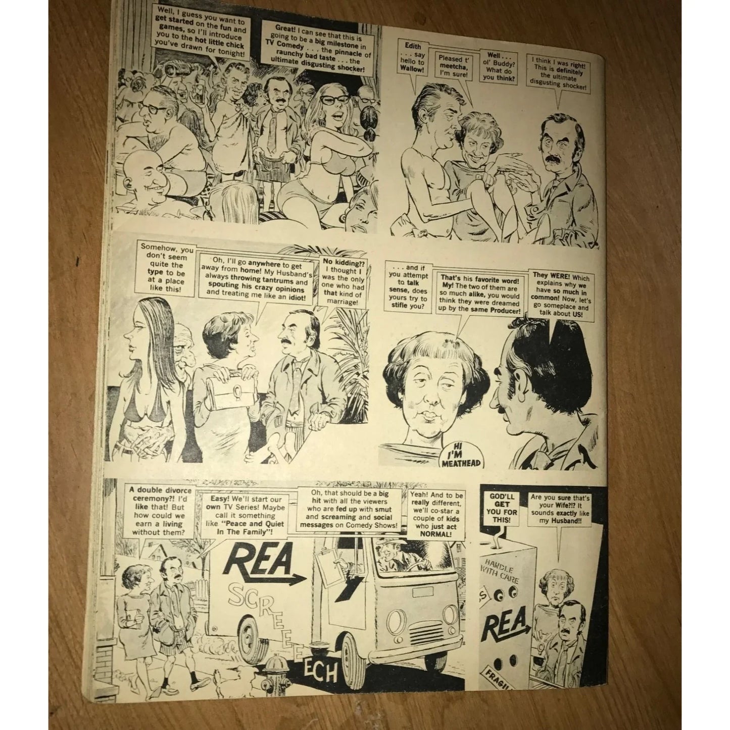 Vintage October 1973 MAD Magazine Number 162 (No Cover) - A+ Stuff