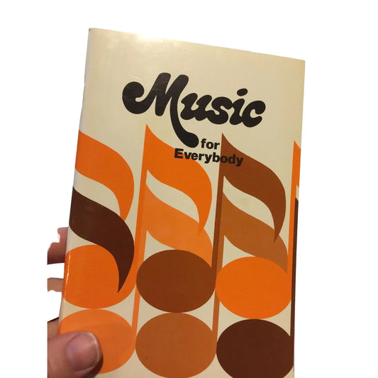 Music for Everybody Vintage Paperback Song Book - A+ Stuff