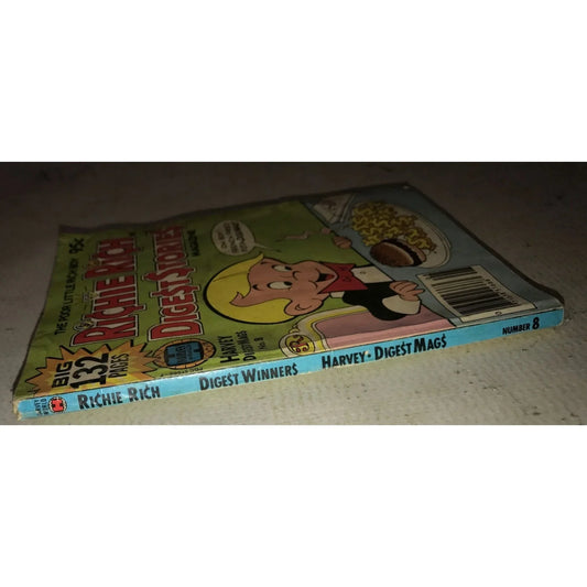 The Poor Little Rich Boy RICHIE RICH DIGEST STORIES Vintage Magazine - A+ Stuff