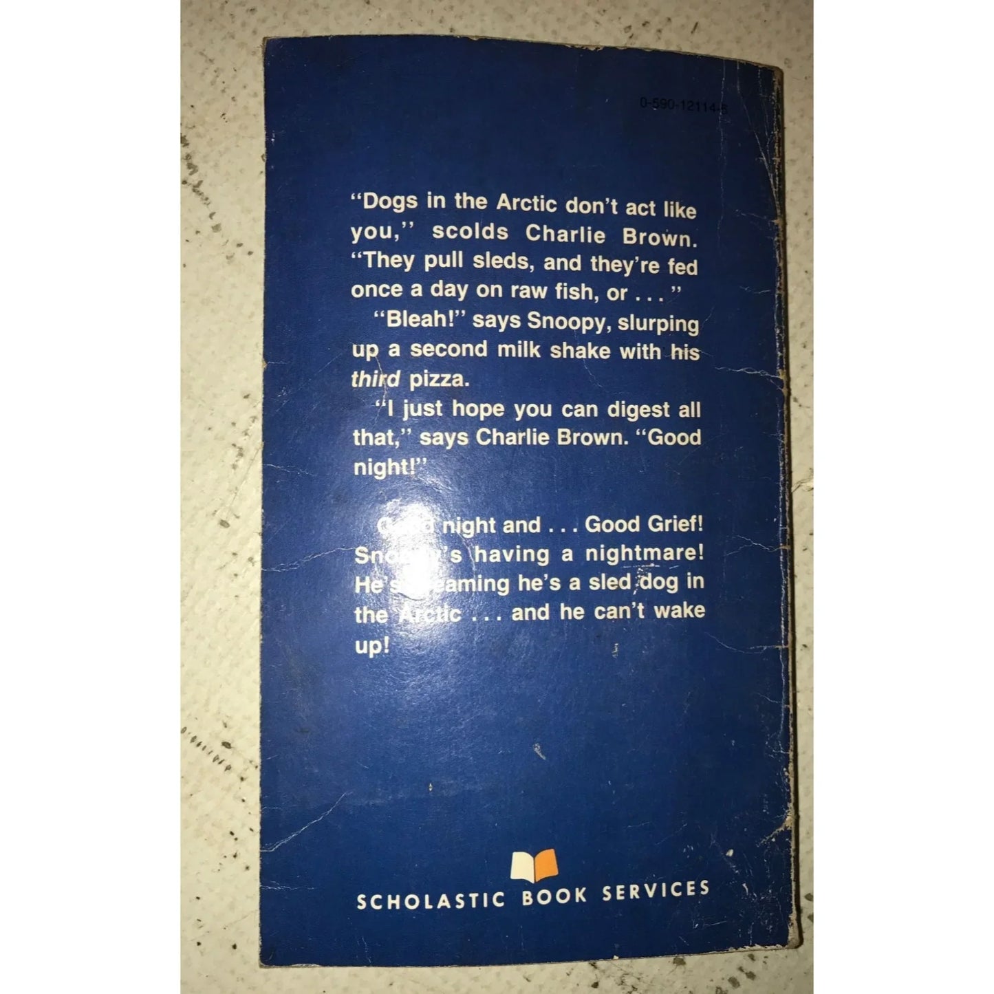 What A Nightmare, Charlie Brown Vintage Paperback Book by Charles M. Schulz - A+ Stuff
