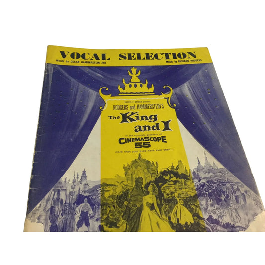 Vocal Selection by Richard Rodgers The King and I Sheet Music Songbook for Piano - A+ Stuff