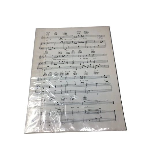 Vintage 1978 Superman The Movie Sheet Music Can You Read My Mind? - A+ Stuff