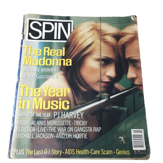 SPIN MAGAZINE MADONNA JANUARY 1996 - A+ Stuff