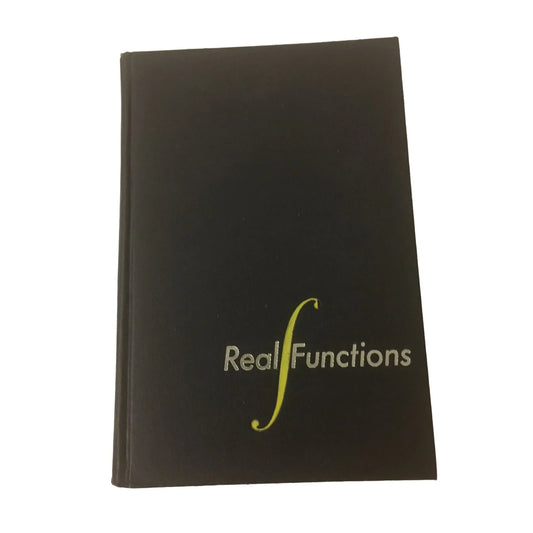 Real Functions book by Casper Goffman - Holt-Rinehart-Winston - A+ Stuff