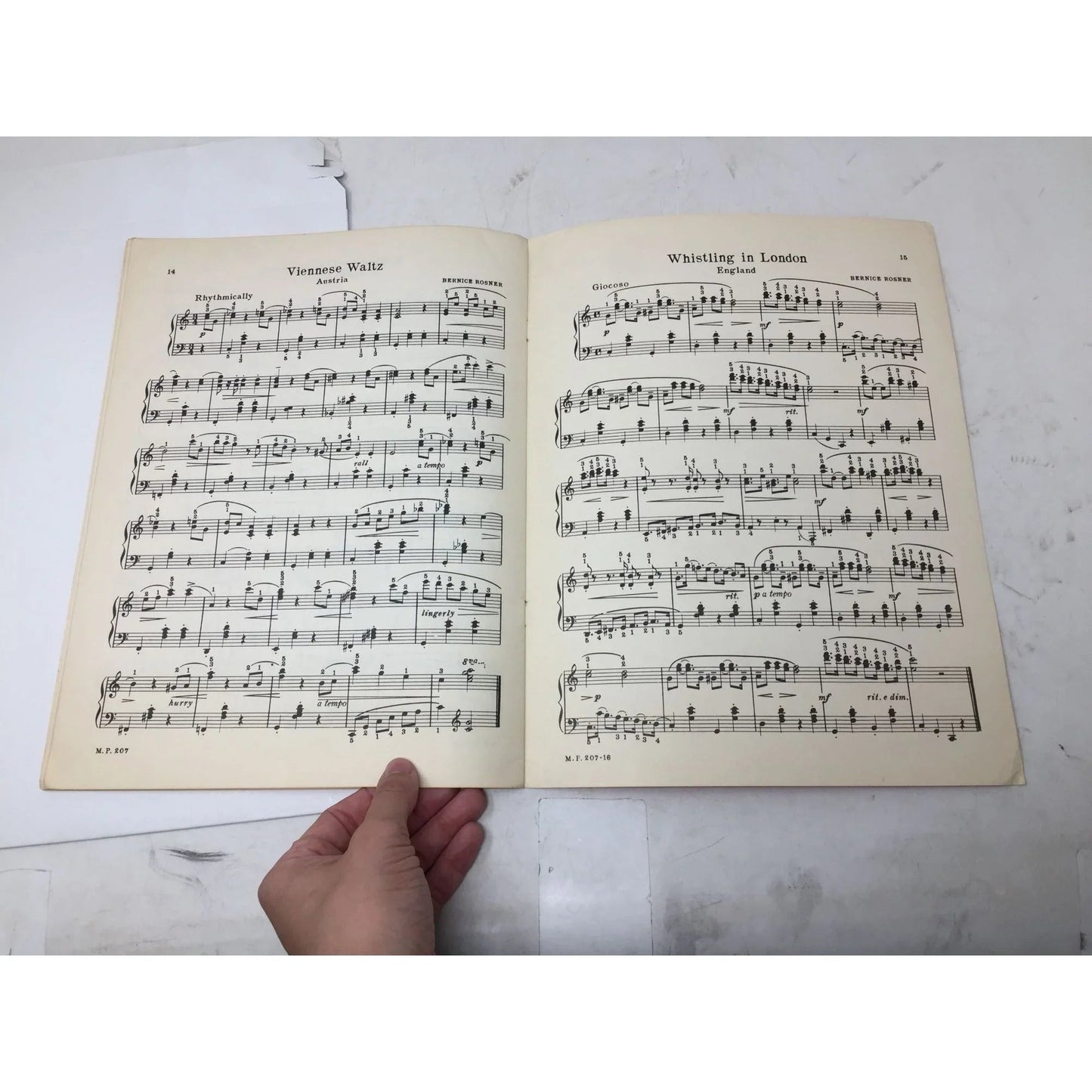12 Travel Tunes by Bernice Rosner - A+ Stuff - SHEET MUSIC - A+ Stuff