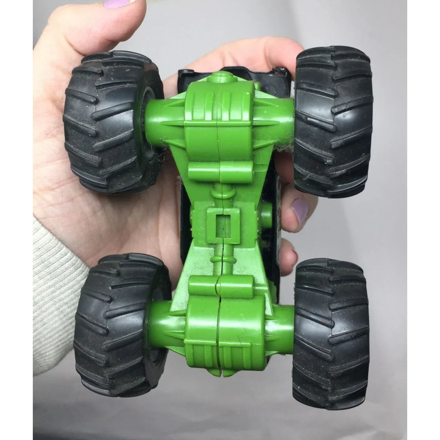 Hot Wheels Monster Jam Grave Digger Rev N Go Power Mattel Wheels - A+ Stuff