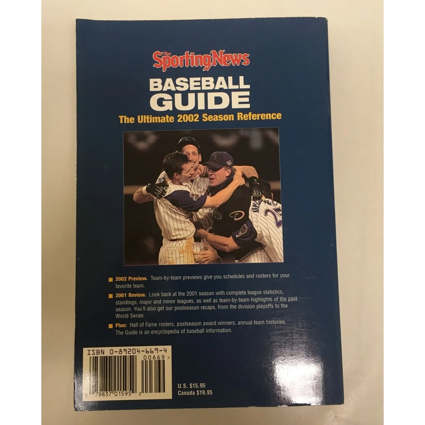 The Sporting News Baseball Guide The Ultimate 2003 Season Reference book - A+ Stuff