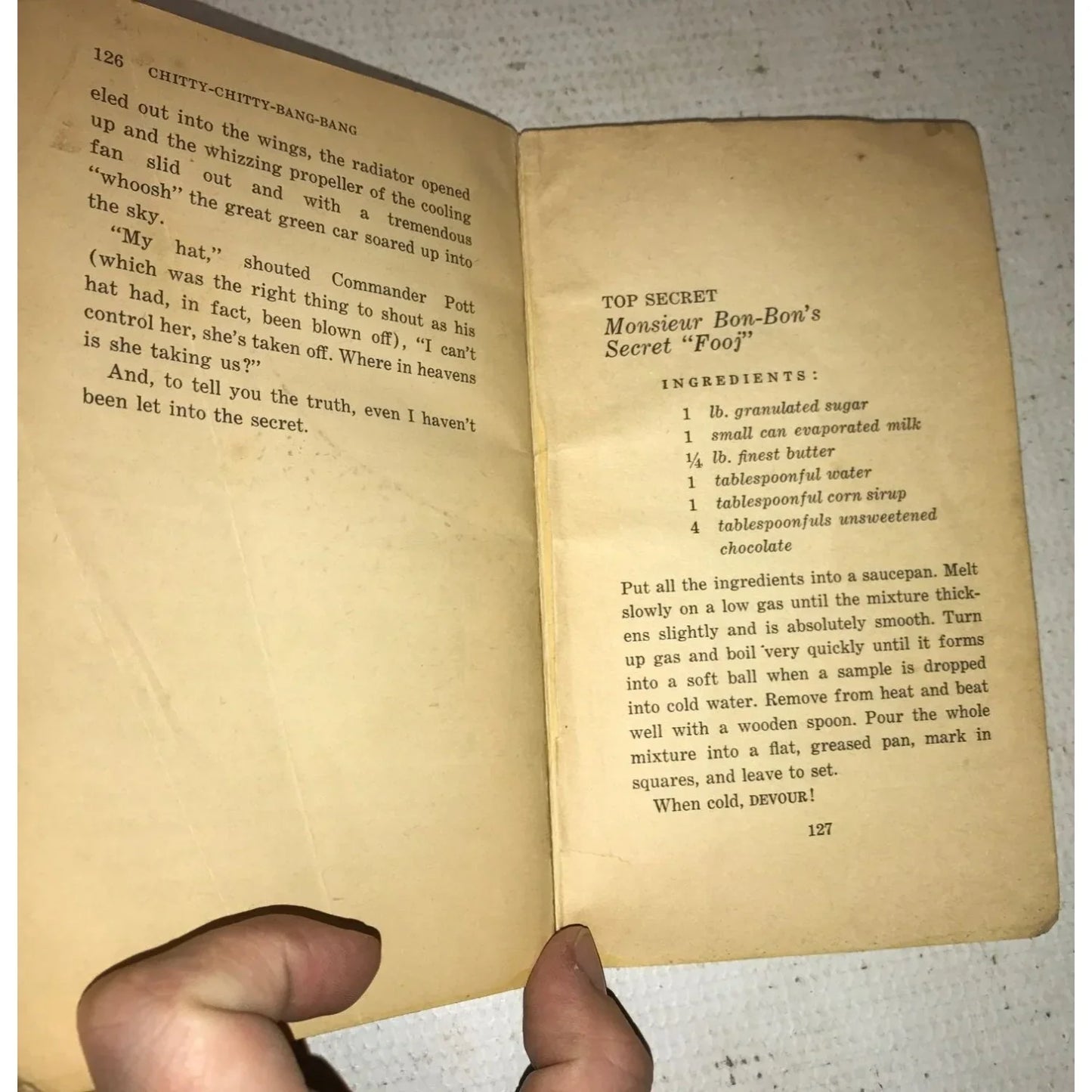 Chitty Chitty Bang Bang Vintage Book by Ian Fleming - A+ Stuff
