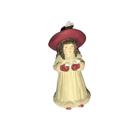 Vintage 1992 Figurine Maud Humphrey Bogart 915068 Winter Fun - A+ Stuff