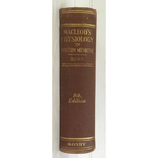 Magleod's Physiology in Modern Medicine Vintage Textbook (9th edition) - A+ Stuff