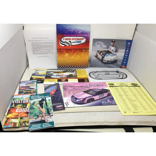 Collectible Racing Folder with Brochures, Racing Guides, Schedule of Events, Etc... A+ Stuff A+ Stuff