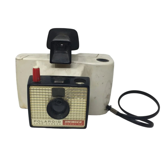 Vintage Polaroid Land Camera Swinger Model 20 w/ How To Use Instruction Manual - A+ Stuff