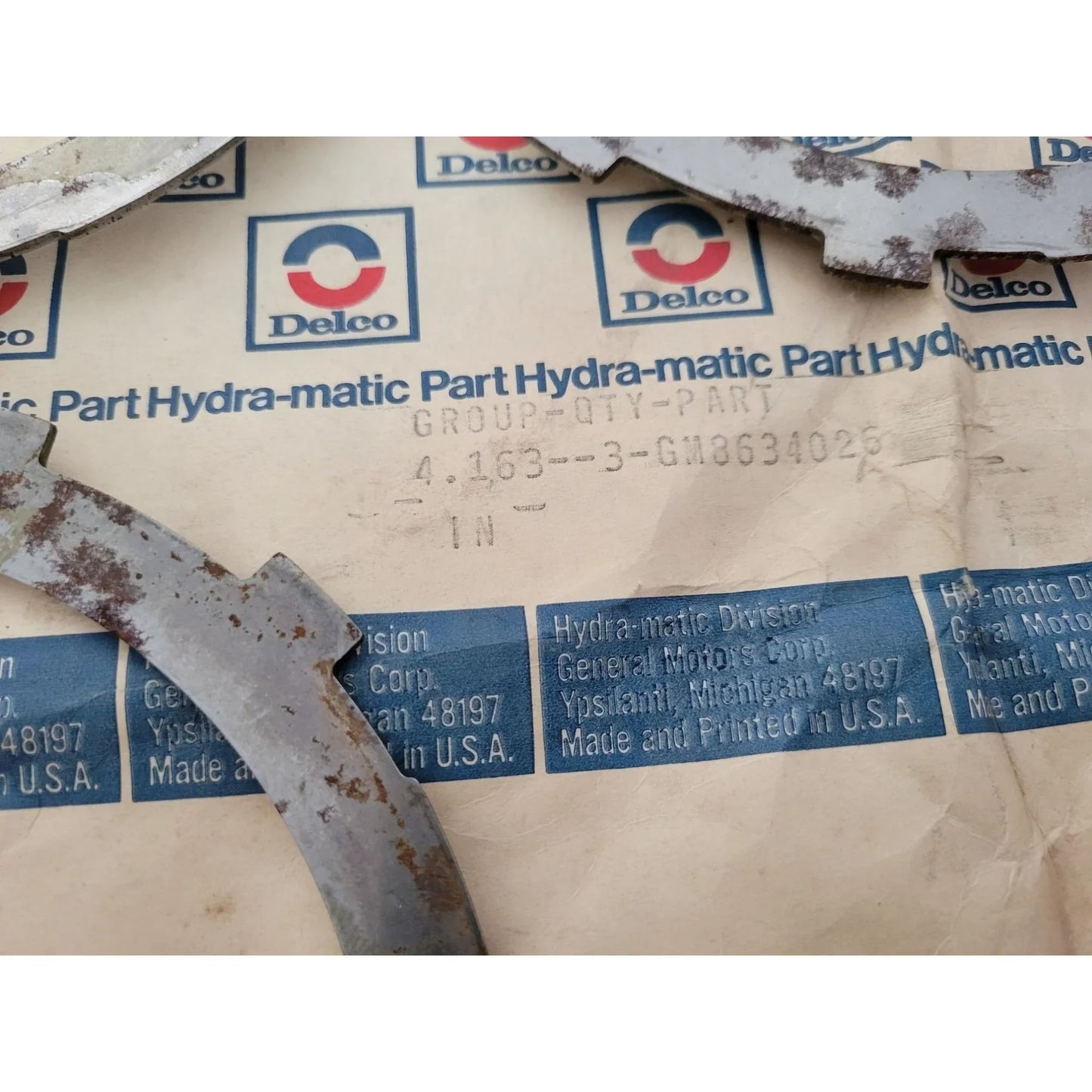 Delco General Motors GM Part #8634026 (Set of 5) Rings general motors, delco, gm A+ Stuff