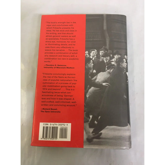 Germans into Nazis by Peter Fritzsche book - A+ Stuff