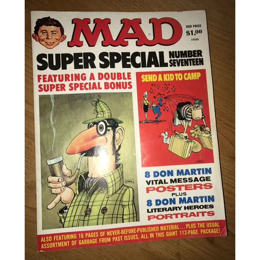 Vintage MAD Magazine Super Special Edition Number 17 - A+ Stuff