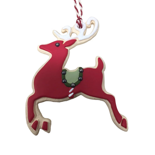 Hallmark Reindeer Christmas Holiday Ornament New with tags - A+ Stuff