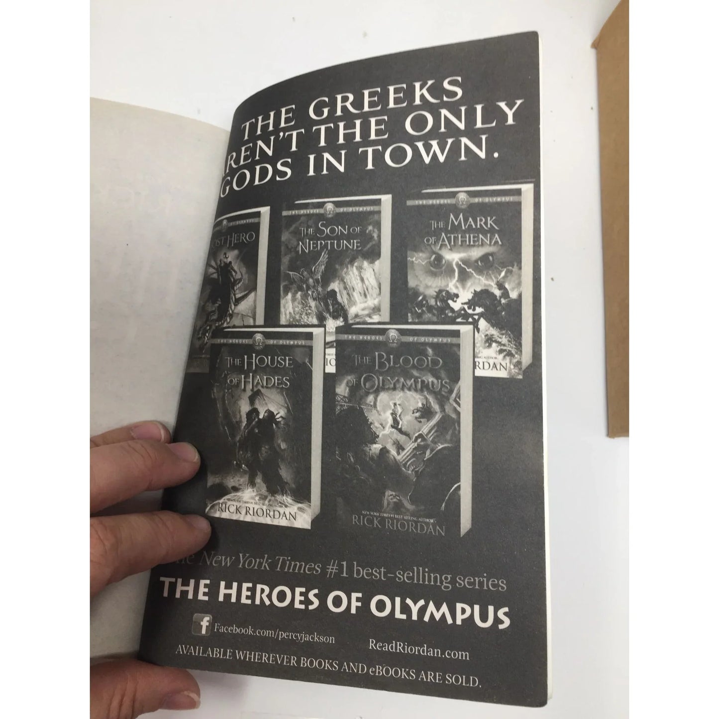 The Serpent's Shadow Paperback book by Rick Riordan - A+ Stuff