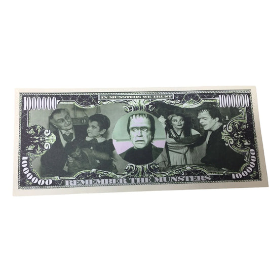 The Addams Family and The Munster's Fantasy Paper Money - A+ Stuff
