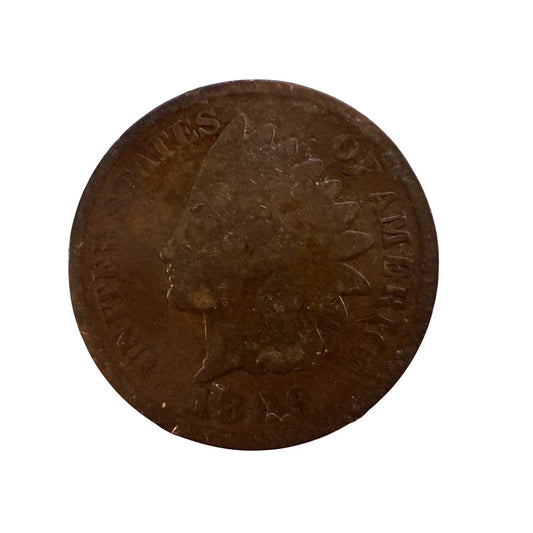 1889 United States of America Indian Head Small Cent Collectible Coin - A+ Stuff - Collectible Coins & Currency - A+ Stuff