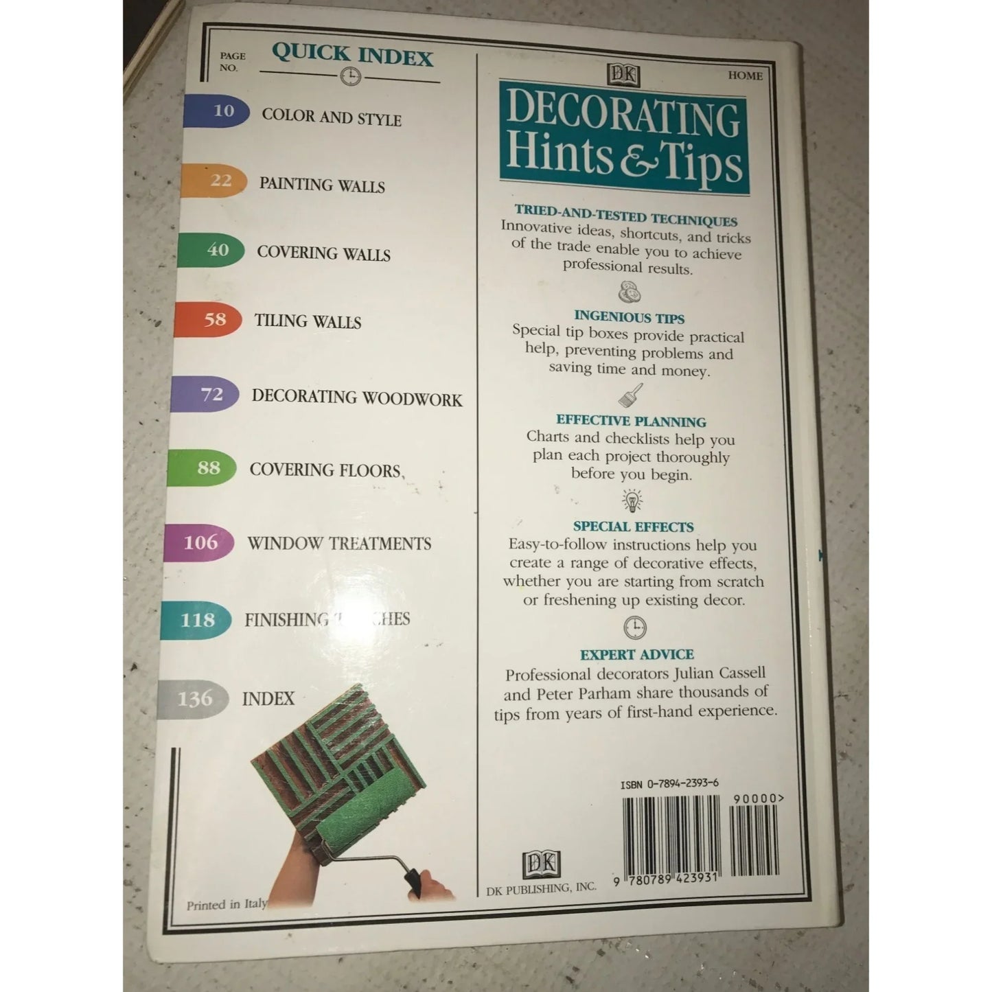 Decorating Hints & Tips book by Julian Cassell and Peter Parham - A+ Stuff