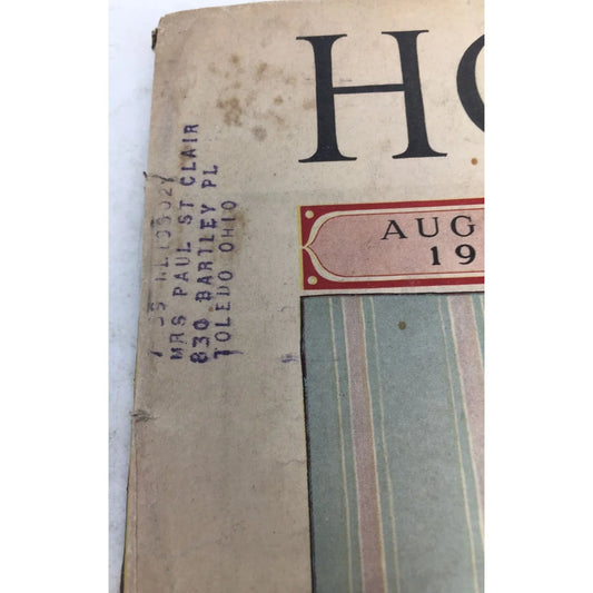 Vintage Collectible Needlecraft Home Arts Magazine Aug. 1938 Comfort & Needlecraft Home Arts A+ Stuff