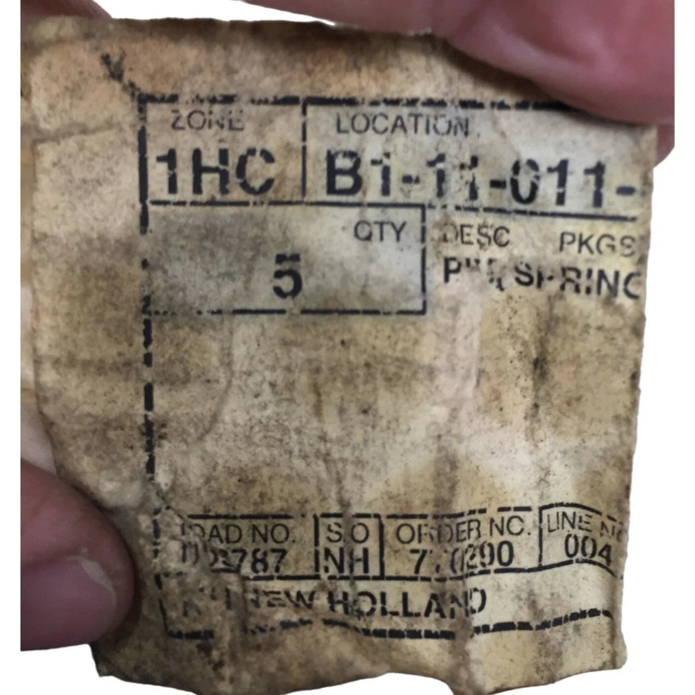 New Holland SBA 030300320 Tractor Part (4 in Bag) - A+ Stuff