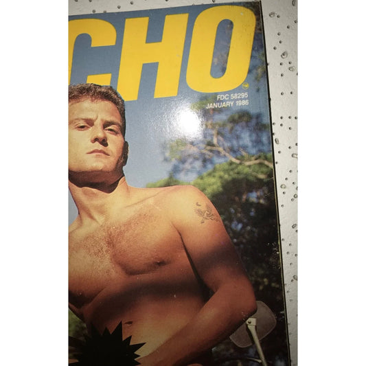 Vintage Collectible Jan. 1986 HONCHO Adult Magazine - A+ Stuff