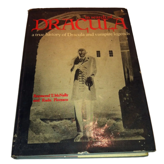 In Search of Dracula by Radu Florescu and Raymond T. McNally vintage Hardcover Book - A+ Stuff
