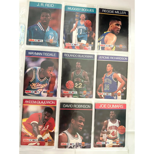 1989 - 90 NBA Hoops Basketball Set of 25 Cards Featuring Stars & Legends - NBA Hoops - Collectible Trading Cards - A+ Stuff