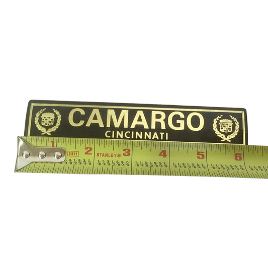 Camargo Cincinnati Hood Ornament/Auto Emblem - A+ Stuff