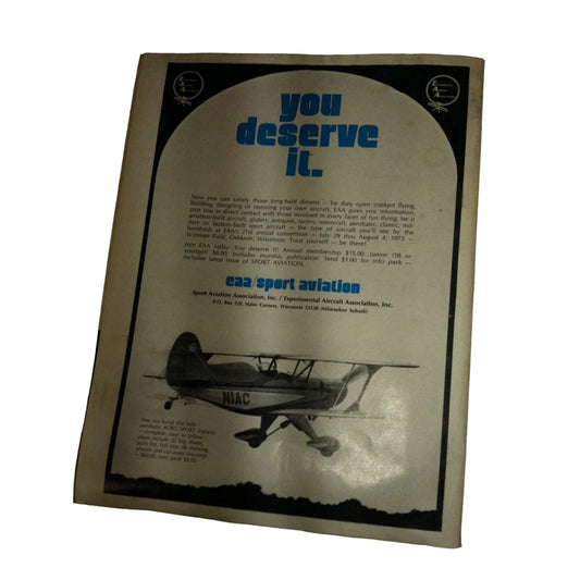 Vintage National Aeronautics Magazine Jan.-March 1974 - A+ Stuff
