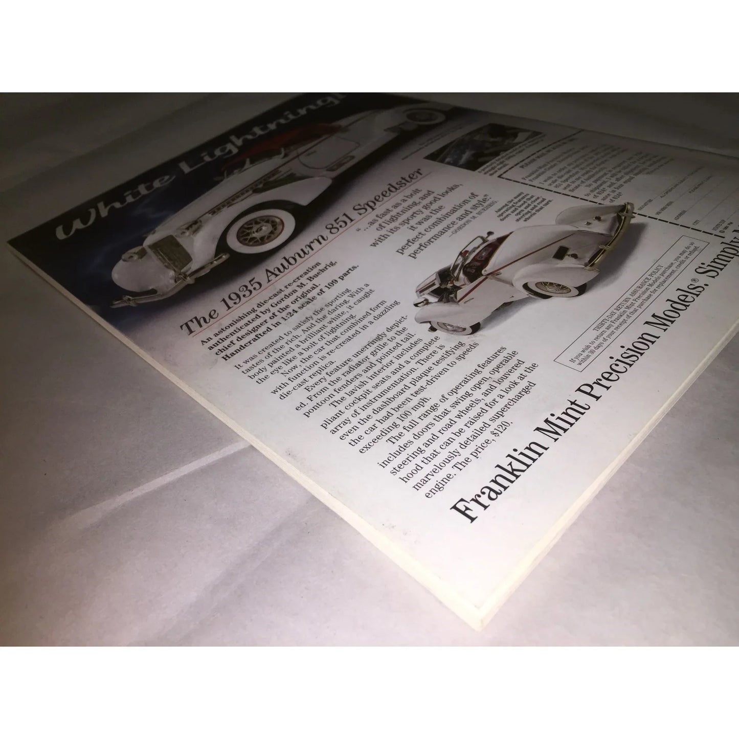 Autos Special Interest 1920-70 Collector Cars 1955 Chevrolet Bel Air V-8 Magazine - A+ Stuff